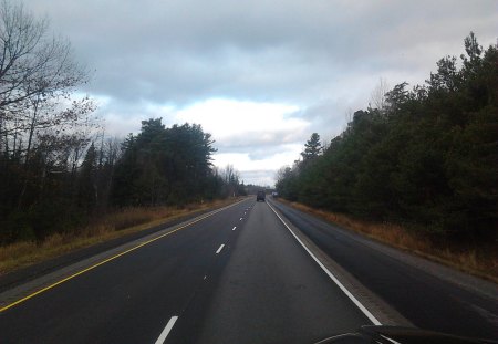 ~~; Thunderstorms & Neon signs ;~~ - fall, clouds, highway, trucking