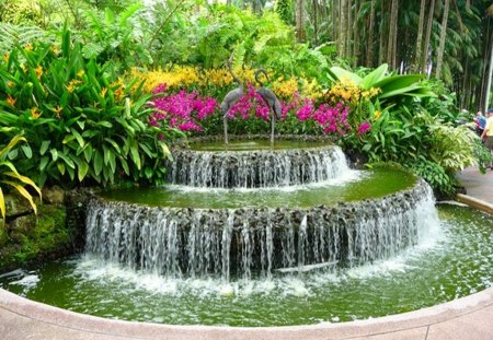 Garden fountain