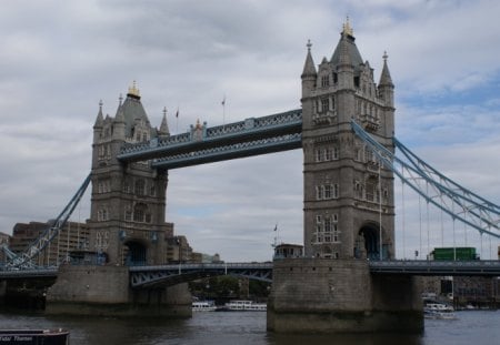 tower bridge - thames, architecture, bridge, london