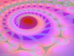 Psychedelic Pink Spiral