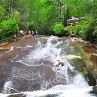 Sliding Rock Falls - North Carolina - USA