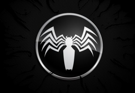 Venom Emblem - comics, spiderman, venom, superheroes, marvel