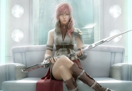 Lightning - Claire Farron, manga, anime, Final Fantasy XIII, video game