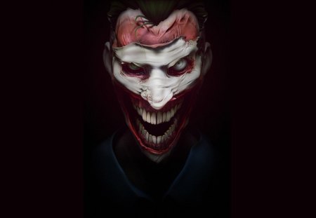 artwork - blood, horro, artwork, joker