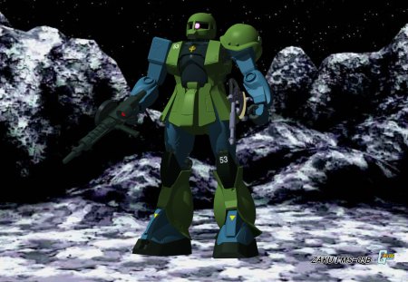 MOBILE SUIT GUNDAM ZAKU I MS-05B - i, elmeth, gundam, mobile, ms-05b, suit, things, zaku, old