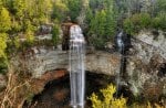 fabulous waterfalls over a cliff