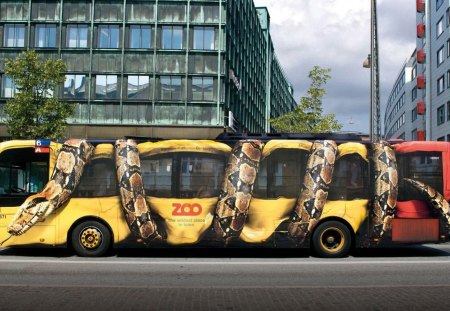 zoo ad - bus, entertainment, cool, funny