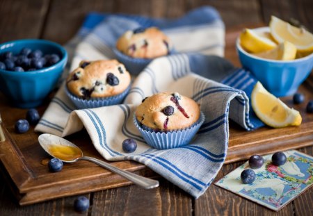 *** Blueberry muffins *** - muffins, food, kcakes, blueberry