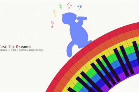 Tune The Rainbow - music, colour, niji, rainbow, tune