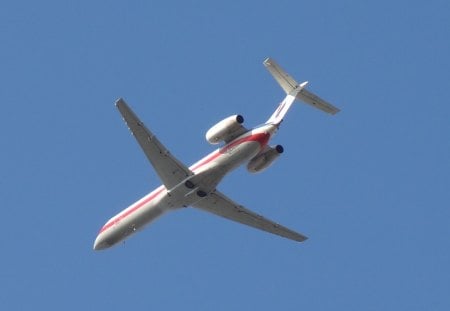 Soaring High - aircraft, sky, plane, jet