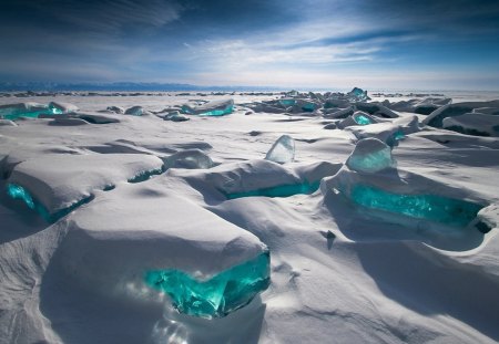 Winter - snow, Winter, landscape, ice