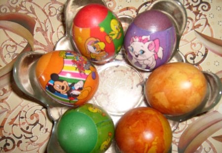 Happy Easter! - pretty, eggs, photography, food, colourful, colors, photo, Bulgaria, easter