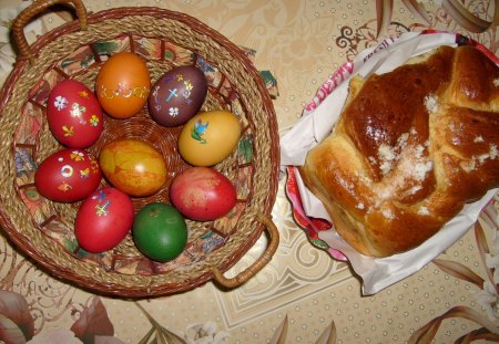 Happy Easter! - photography, food, colourful, photo, Bulgaria, easter, colours, bascket, nice