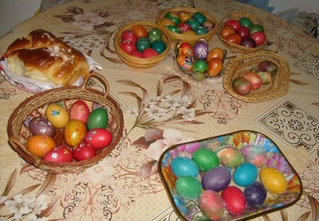 Easter Eggs - eggs, colours, easter, photography, nice, colourful, photo, Bulgaria