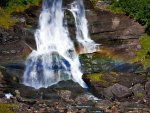 Waterfall with Rainbow