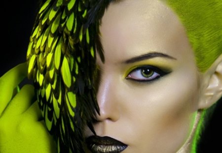 green art - fashion, mode, beauty, green