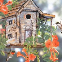 Hummingbird Birdhouse