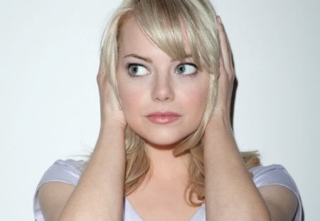 Emma Stone - stone, hear no evil, emma stone, emma, blonde