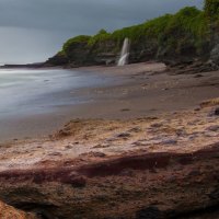 Beach at dusk