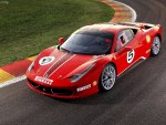 2011 Red Ferrari 458 race