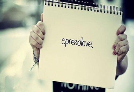 Spreadlove - spread, hands, papper, girl, hold, love