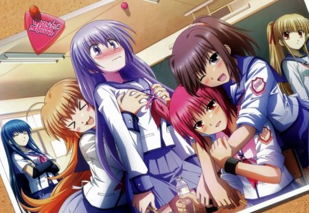 Angel Beats - girls, anime, beats, angel