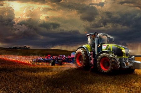 Farm Tractor - people, nature, entertainment, technology, other