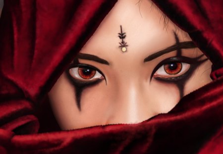 Eyes - women, fantasy, cg, eyes