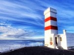 lovely square lighthouse