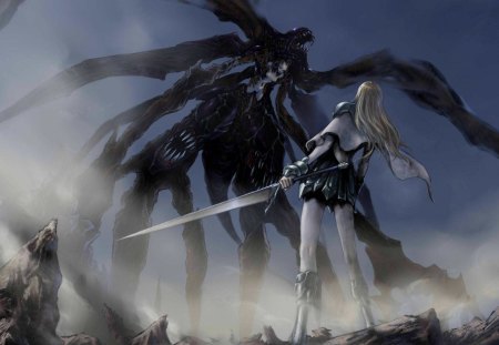 teresa - anime, claymore, teresa, demons