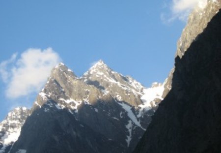 Way 2 Badrinath. - place, city, nature