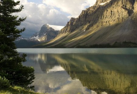 Lake and mountain - lakes, mountains