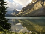 Lake and mountain