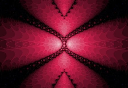 red fractal - abstract, render, flame, pattern, light, colorful, apophysis, red, colored, fractals, background, texture, fractal