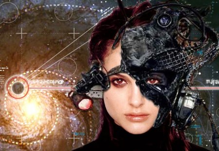 Natalie Portman - scifi, Natalie Portman, singer, borg, actress