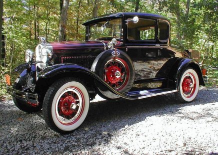 1931 Model A Ford DeLuxe Coupe - old cars, ford, antique auto, 1931 cars, model a