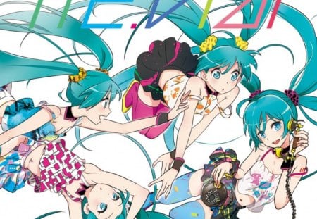 Redial - music, hatsune miku, redial, kz livetune