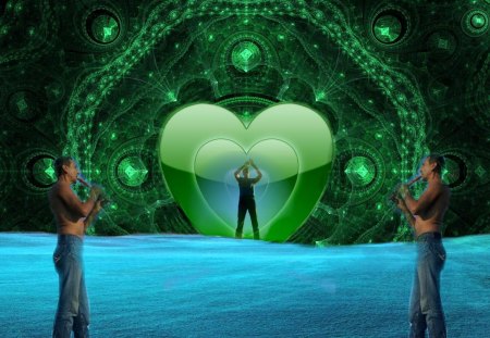 Heart-Quantum5 - spirit, universum, geist, bicieel