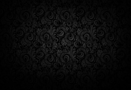 Darken Pattern - Pattern, Black, Swirl, Gray, Dark