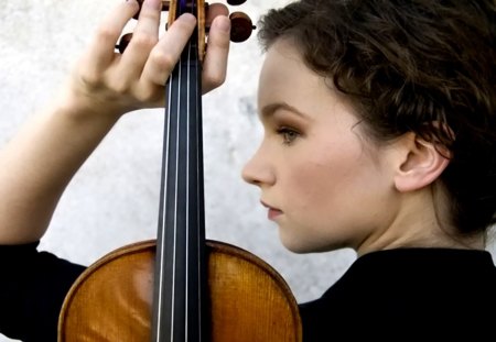 Hilary Hahn04 - music, Hilary Hahn, bach, violinist