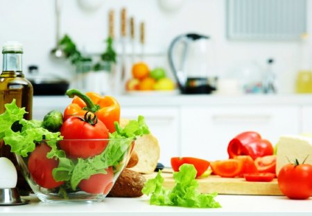 Vegetables - healthy, vegetables, colorful, food, bright colors