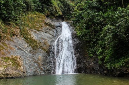 Salto Curet Waterfall, Puerto Rico - nature, fun, waterfall, river