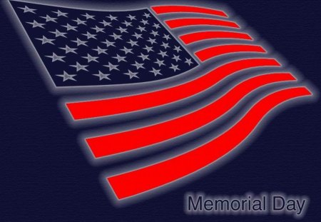 Happy Memorial Day - usa, memorial day, american flag, patriotism, Happy Memorial Day