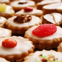 Frost Topped Cream Filled Cookies