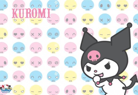 Kuromi - Cute, Skulls, Gothic, Kuromi, Kawaii, Hello Kitty, Lolita