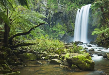 Falls - nature, water, falls, photo