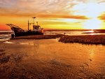 LOW TIDE at DUSK