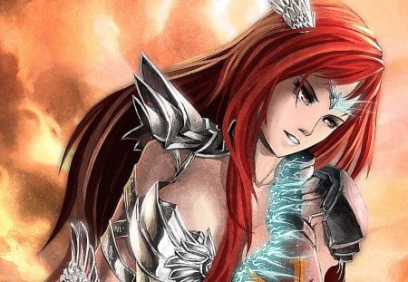 Erza - anime, fantasy, erza, fairy tail