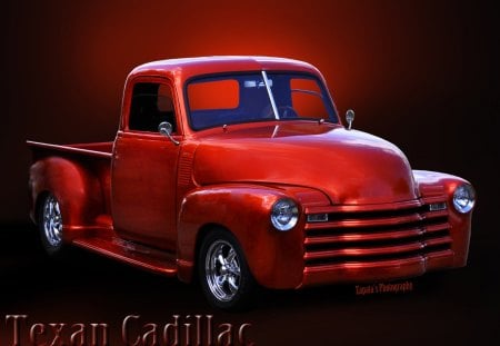 Texan Cadillac - cadillac, chevy, texan, truck