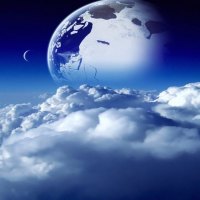 Above the clouds